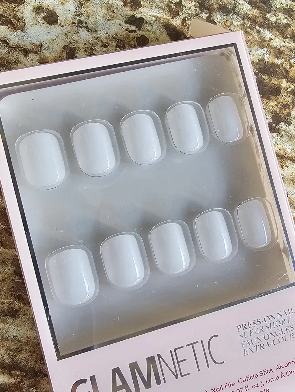 Glamnetic Cool Whip Super Short Press-On Nails